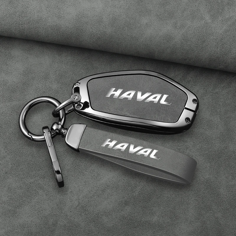 Car Key Case for HAVAL Hover XY H6 Dargo M6 H9 H6S F7 F7X Jolion X DOG H2 H3 H5 H7 H8 M4 F7H H2S Zinc Alloy Cover Shell Keychai