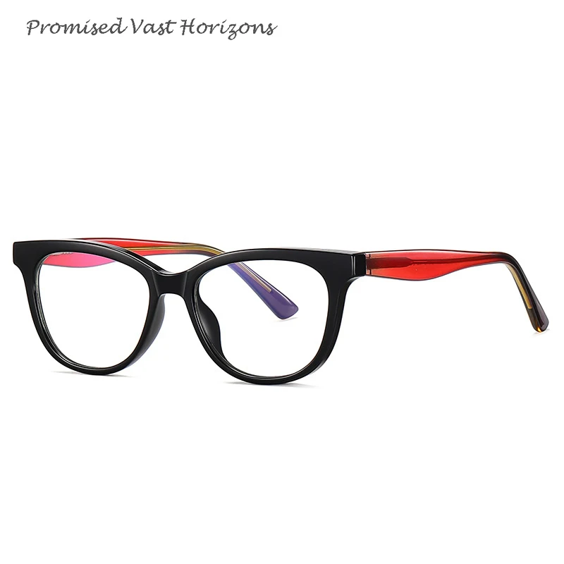 Hot Selling Children's Boy Girl Unsex Progressive Candy Colored Frames for Teenagers Printed Gradient Spring Temples Eyeglasses