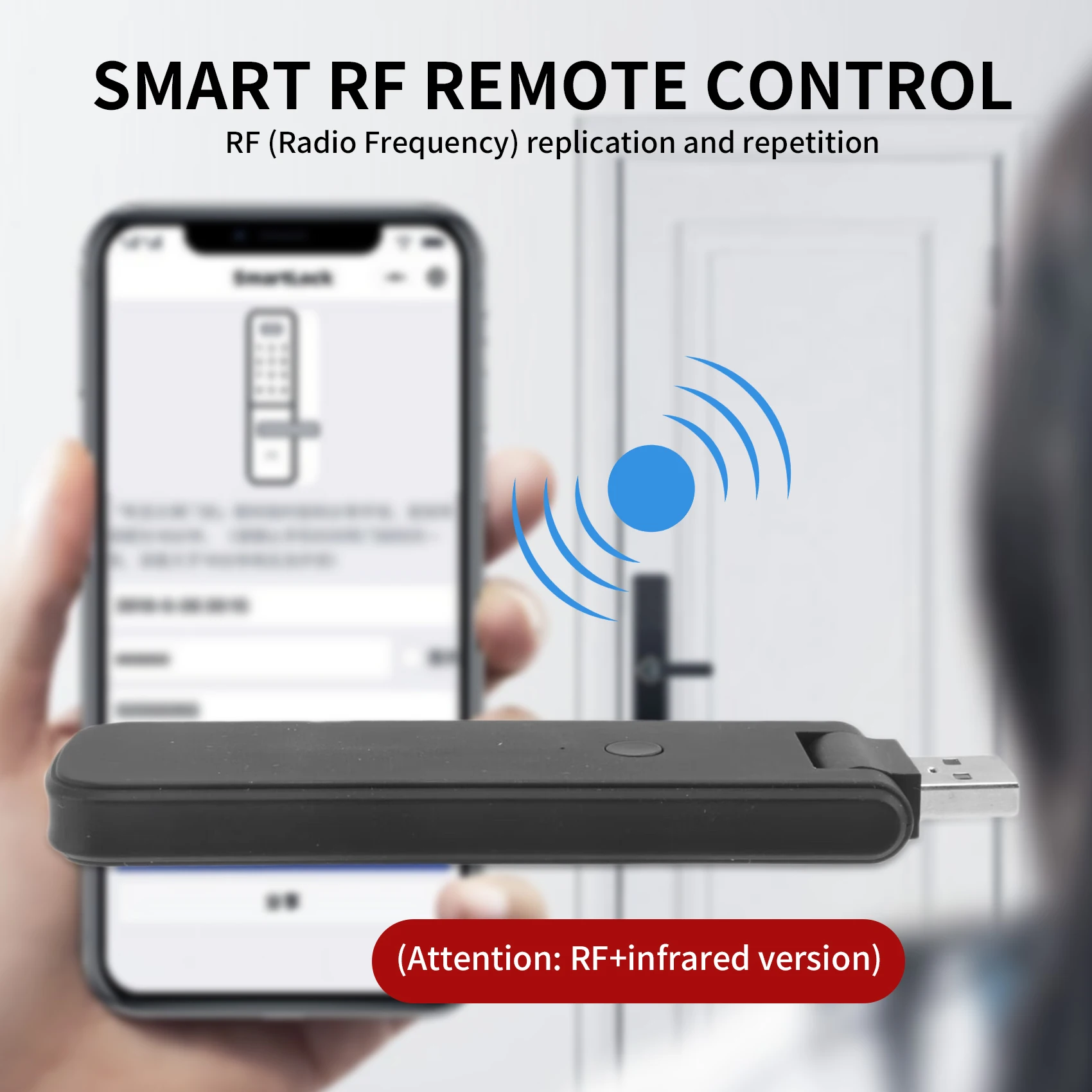 A31T Tuya Smart RF IR Remote Control WiFi USB Power for Air Conditioner TV Smart Home Works with Alexa for Google Home