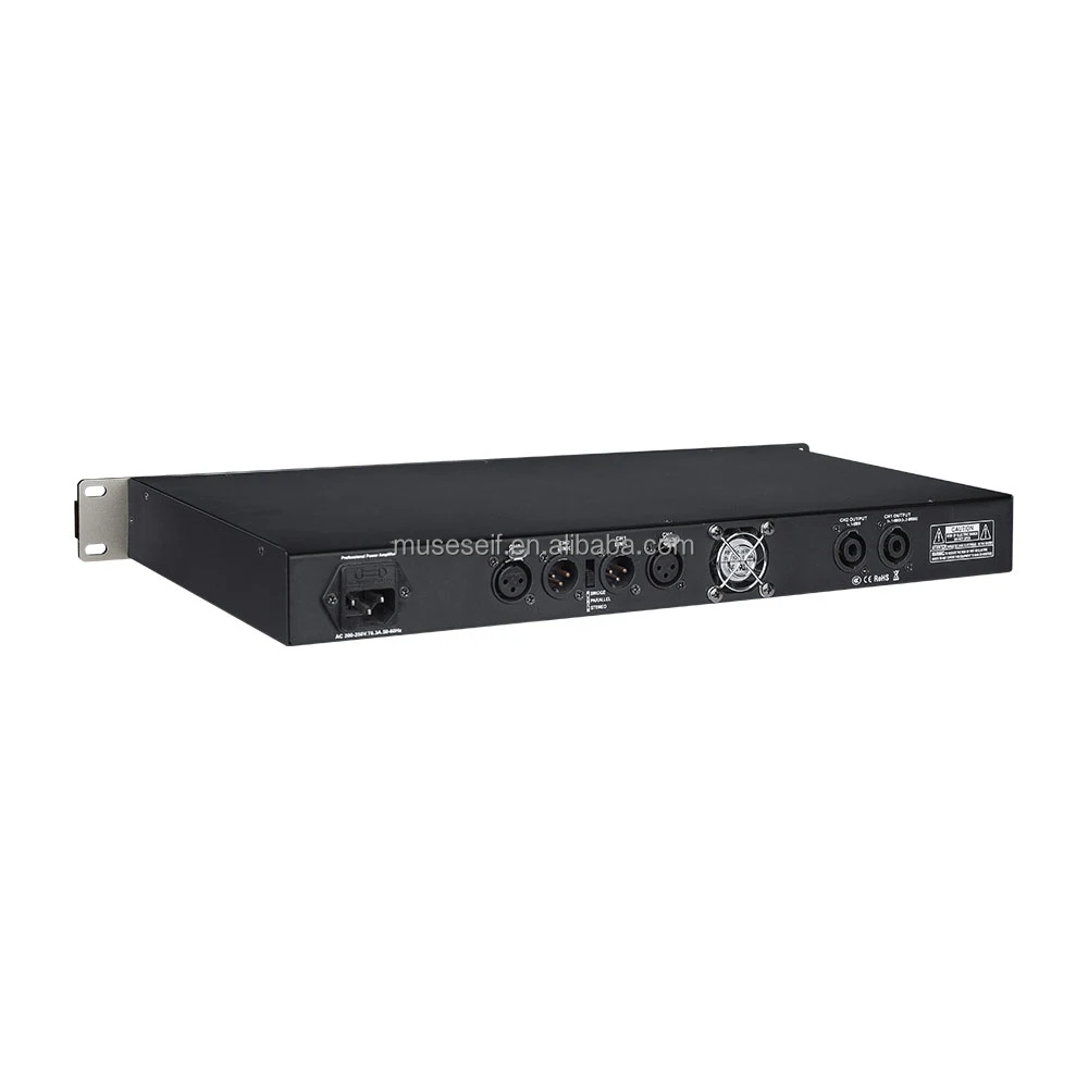 E/AM26 New High Quality 2 Channel 1U Stage Main Power Amplifier 600W*2 Power Amp Class d Audio Amplifiers