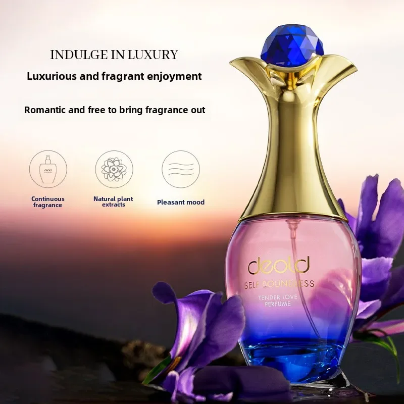 Perfume original fresco amadeirado floral fragrância de longa duração eau de parfum feminino presente do dia dos namoro atrair homens
