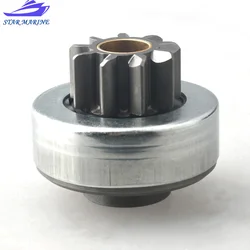 6N7-81807 Boat Motor Starter Drive Pinion Gear for Yamaha Outboard Motor 150HP 200HP 6N7-81807-00 6N781807 Boat Engine Parts