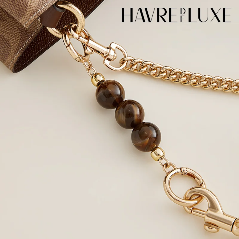 Amber Pearl 가방 체인, Laurel31 패션 내구성 선물 가방 연장 체인, 가방 장식 DIY 체인 가방 액세서리