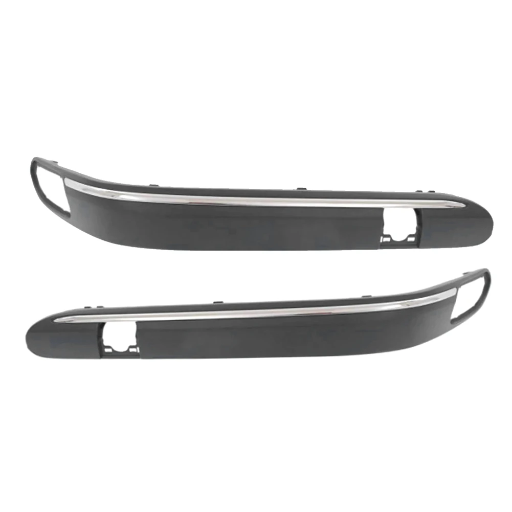 

A81R-Professional Car Front Bumper Moldings + Chrome Trim for Mercedes Benz C-Class 2000-2004 2038852121 2038852221