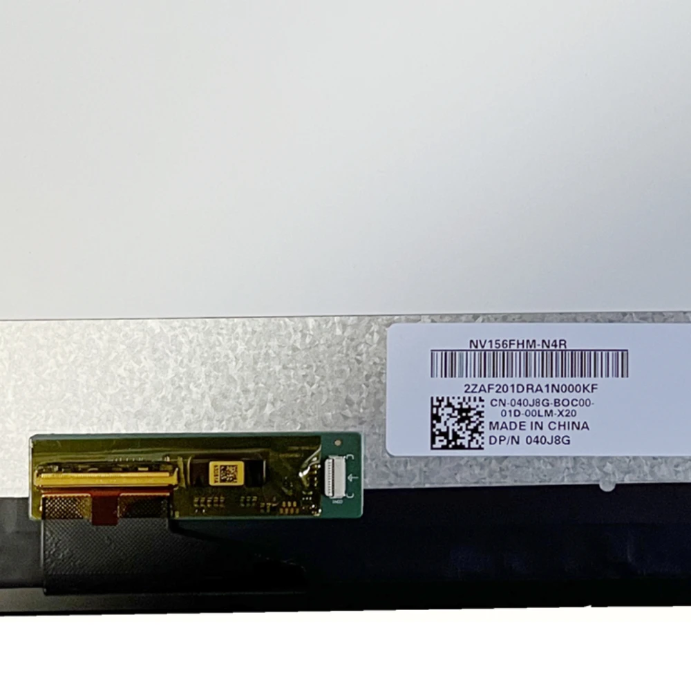 

NV156FHM-N4R NV156FHM-A24 15,6 FHD1980 × 1080 ЖК-дисплей для ноутбука со светодиодной подсветкой и цифровым преобразователем сенсорного экрана в сборе для DELL DPN 040J8G
