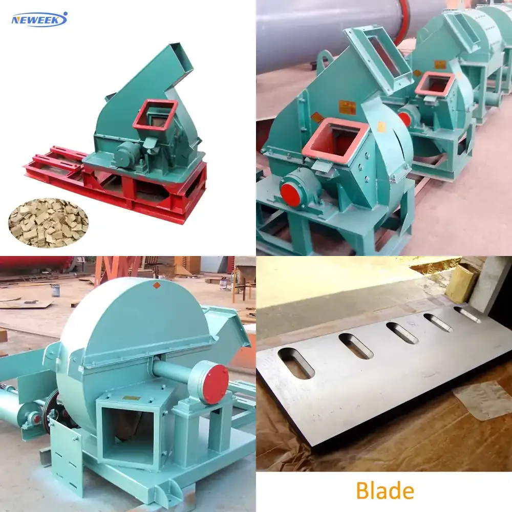 

NEWEEK Heavy High Efficiency Wood Branches Chipping Machine for Wood Disc Wood Chipper Machine