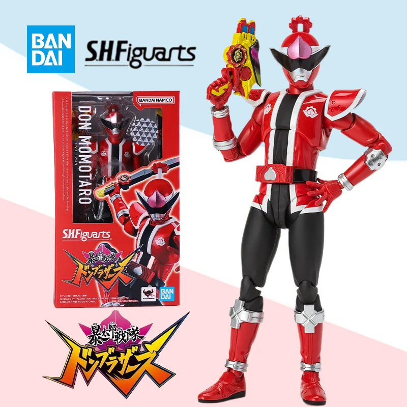 

Bandai S.H.Figuarts SHF Avataro Sentai Donbrothers DON MOMOTARO full Action Anime Figure model kit finished toy gift for kids