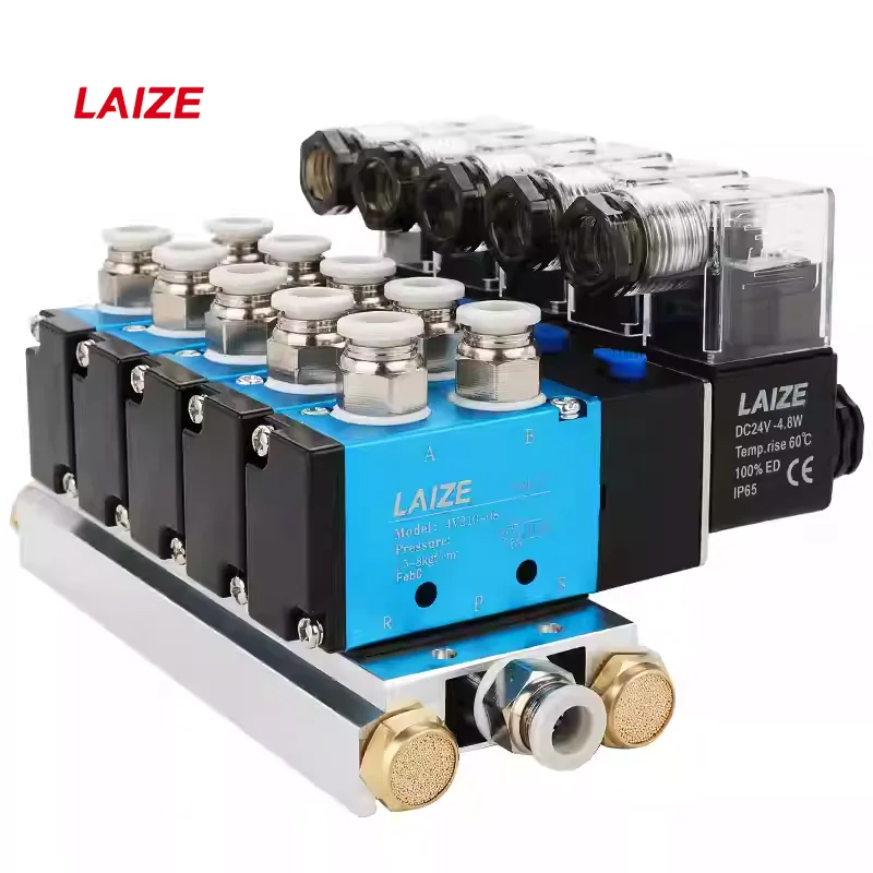 

LAIZE 4V210-08 Pneumatic Solenoid Valve Group
