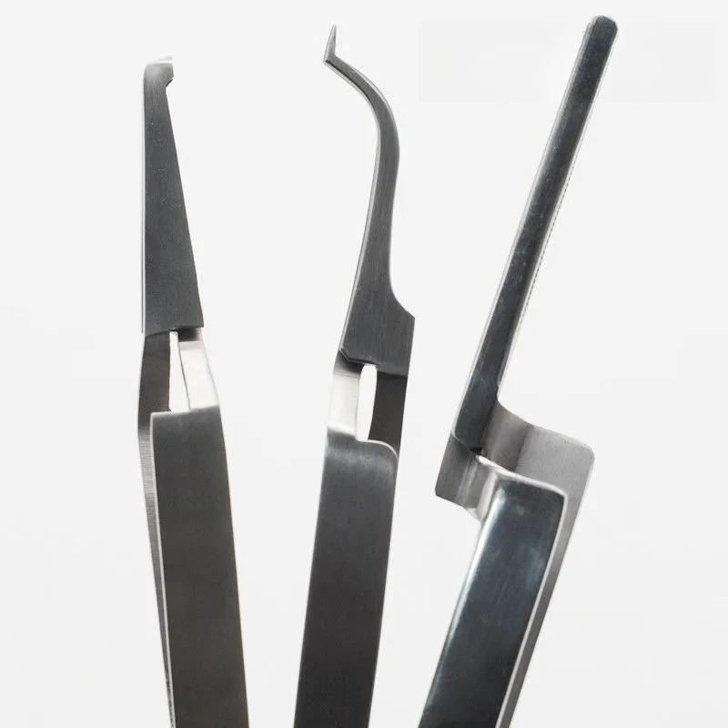 

1 шт., стоматологический пинцет из нержавеющей стали для укуса бумаги, кронштейн, пинцет, щечная трубка, пинцет, инструменты для ухода за зубами, стоматологические лабораторные инструменты