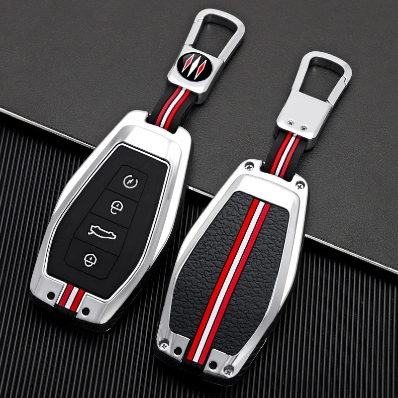 Zinc alloy car key case cover protective shell fob for Geely Okavango Coolray Atlas monjaro tugella Emgrand GT S proton X50 X70