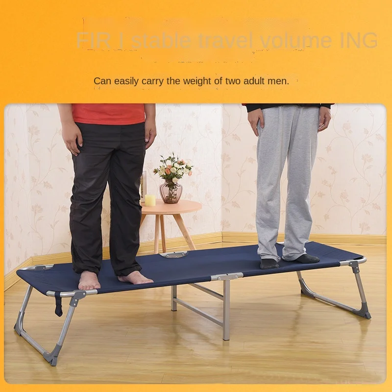 K-star-cama plegable para la oficina, cama individual de lona, para acampar, para aliviar los golpes, portátil, cómoda, 2024, envío directo