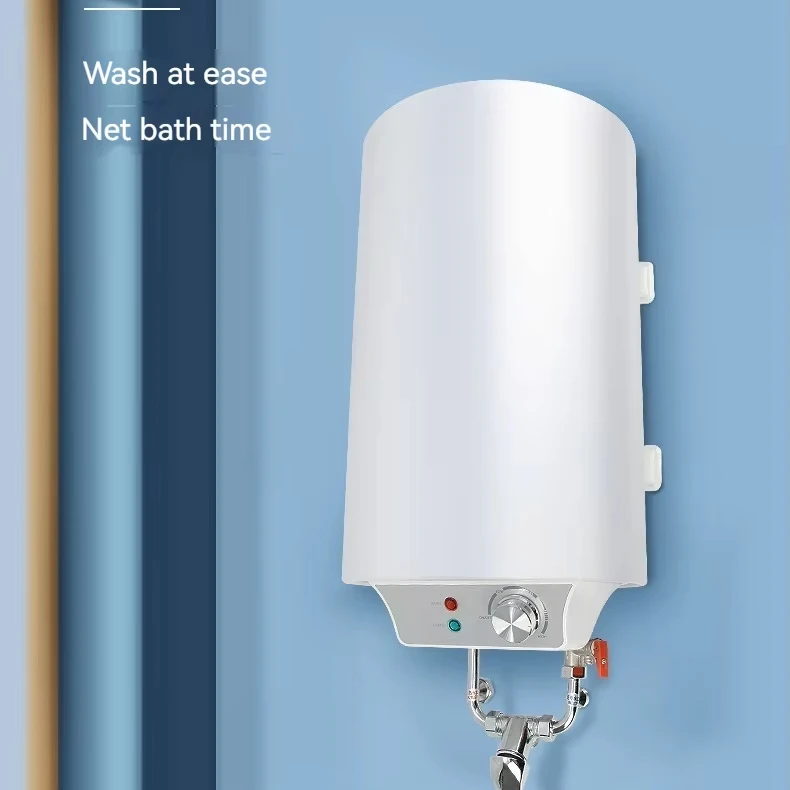 2000W Anticreeping Variable Frequency Electric Water Heater 100L Wall-Mounted Storage Instant Heat & Timed Booking Use