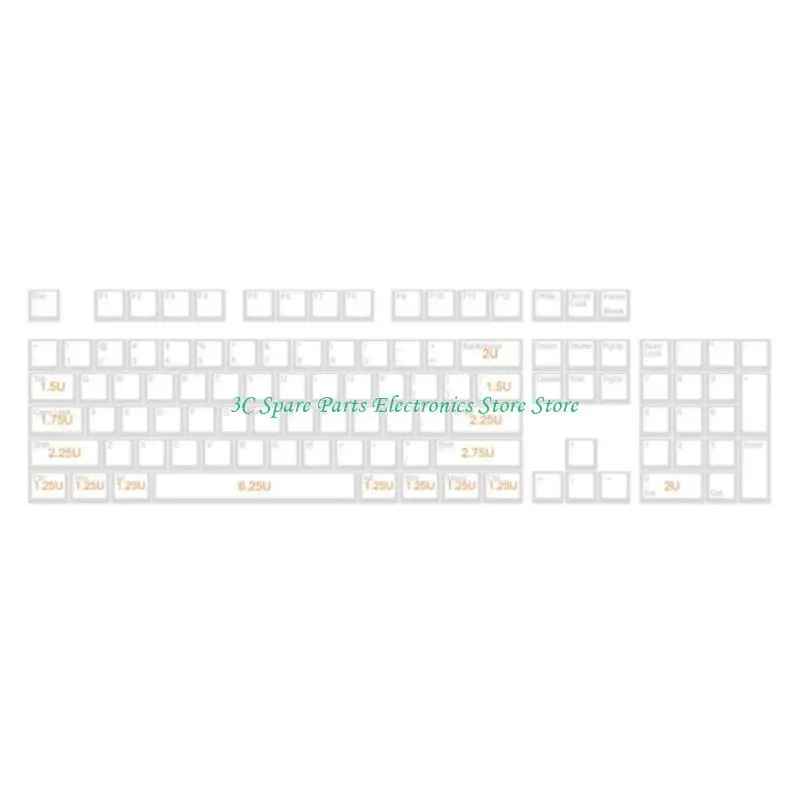 12pc PBT PBT KeyCaps 134 KeyCaps Dye-Sublimation XDA Perfil KeyCaps Perfil XDA PBT KeyCaps Accesorios
