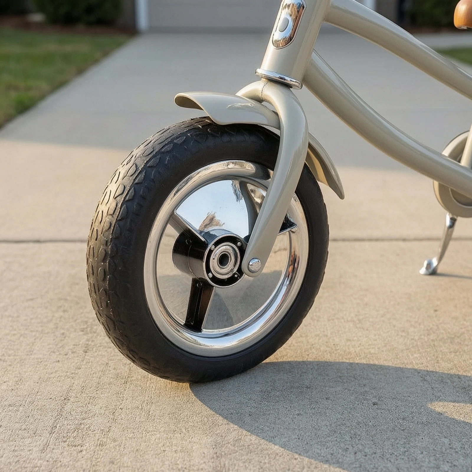 Foam Wheel with Steel Rim Sturdy Puncture-Resistant Wheel Directional Caster Rugged Casters Outdoor for Children, Push Carts