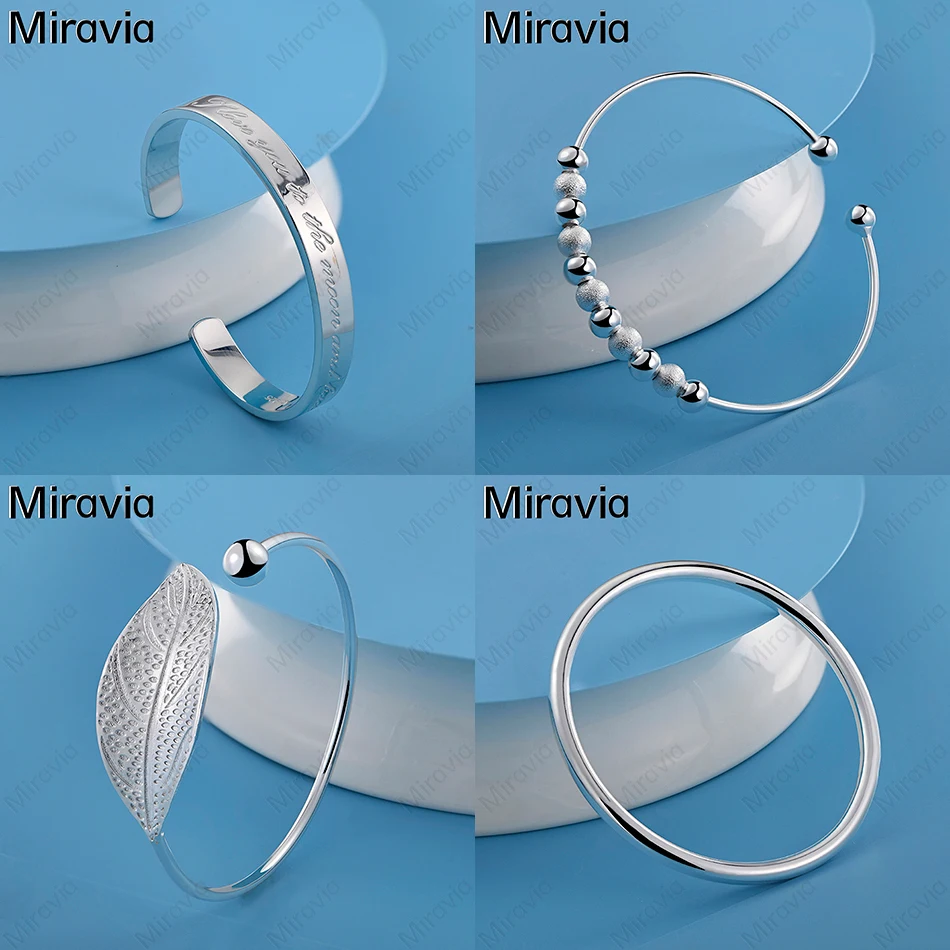 

Miravia 925 Sterling Silver Smooth Frosted Ball Earrings Women Fashion Charm Party Holiday Gift Jewelry