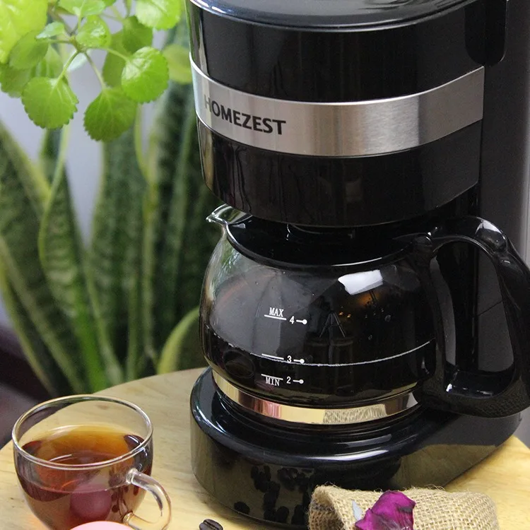 رائجة البيع ماكينة القهوة الأمريكية المهنية 5 كوب ماكينة صنع القهوة الكهربائية المنقط اسبريسو #4