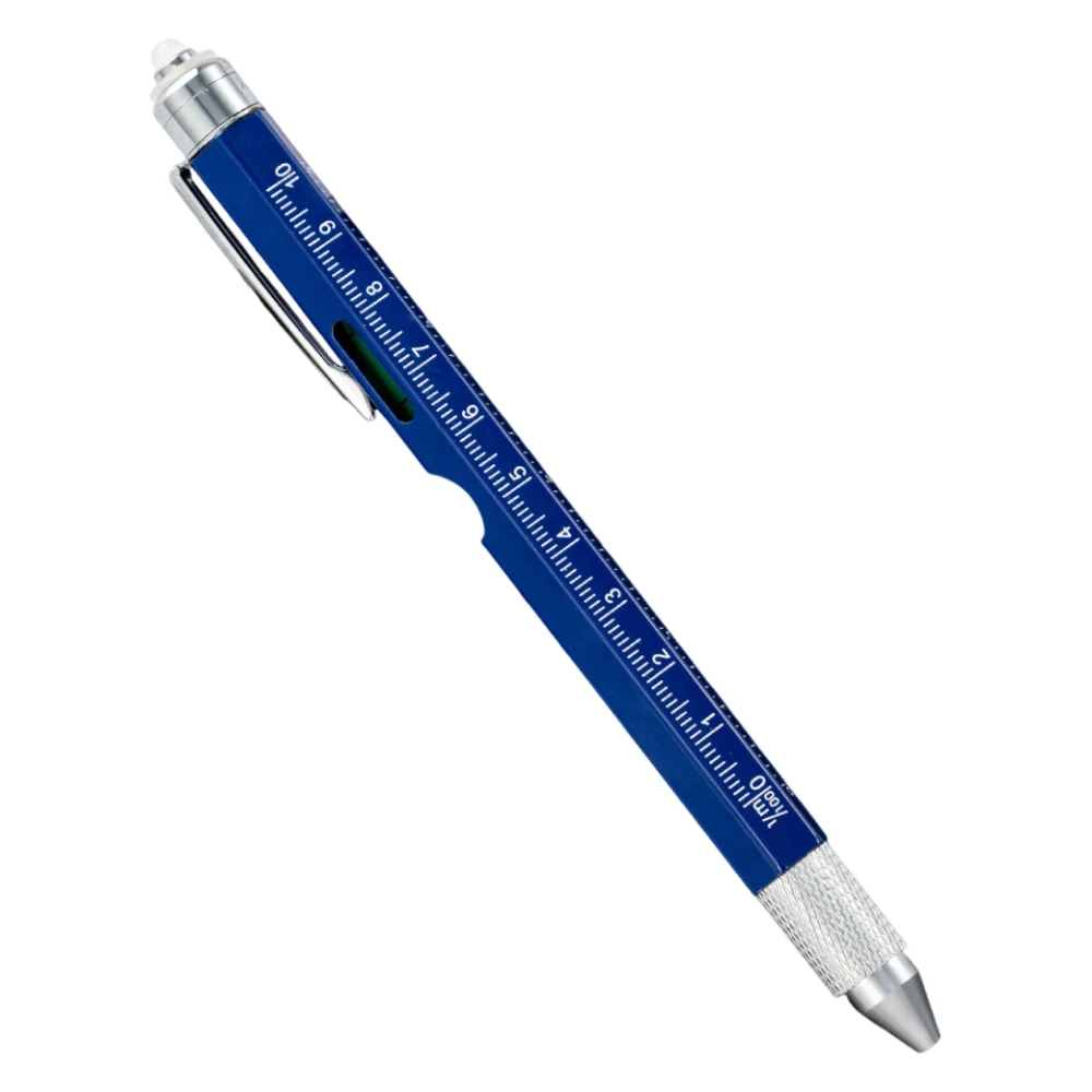 

9 in 1 Multi-function Tool Pen Portable Detachable Ballpoint Pen Professional Levelgauge Handheld Screwdriver Tool