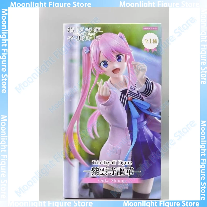 In Voorraad FuRyu Ouka Shiunji Desktop Schattige Pop Ornamenten Anime Action Figure Speelgoed Gift Model Collection