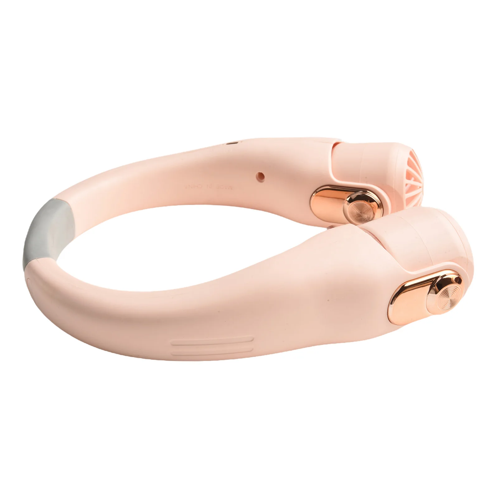 

Портативный USB перезаряжаемый безлопастной шейный вентилятор с регулируемой скоростью ветра для путешествий, безлопастной вентилятор с шейным ремешком