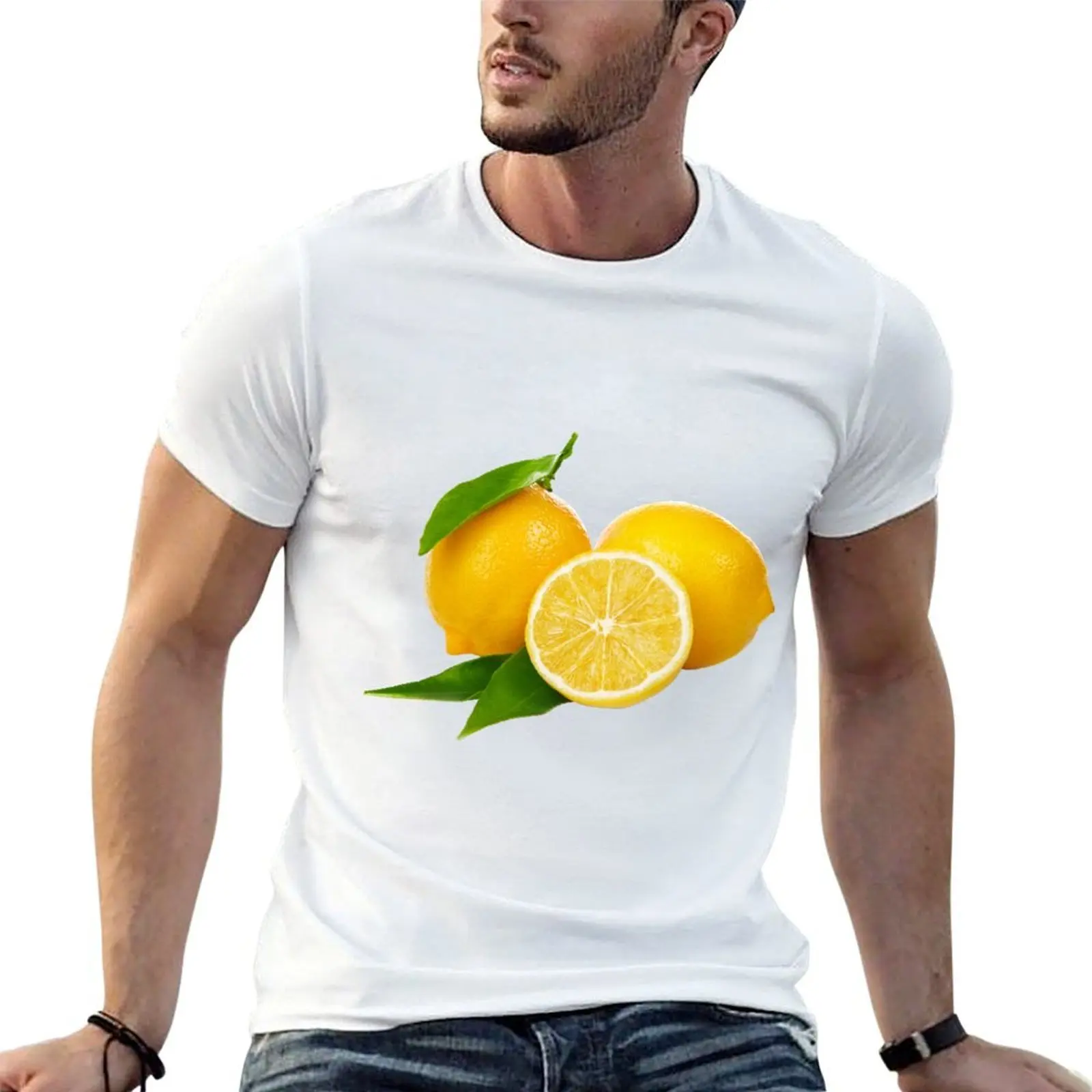 

LEMONS 2 T-Shirt t shirt for man 100 percent cotton printed t shirts for man T-Shirt