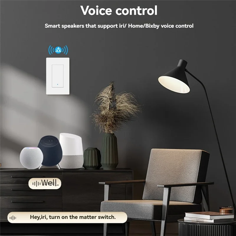 

【A42U】Мастер для TUYA/Google/Smartthings Wi-Fi, умный переключатель, односторонняя кнопка, настенный выключатель света, совместимое с приложением для голоса/контроля
