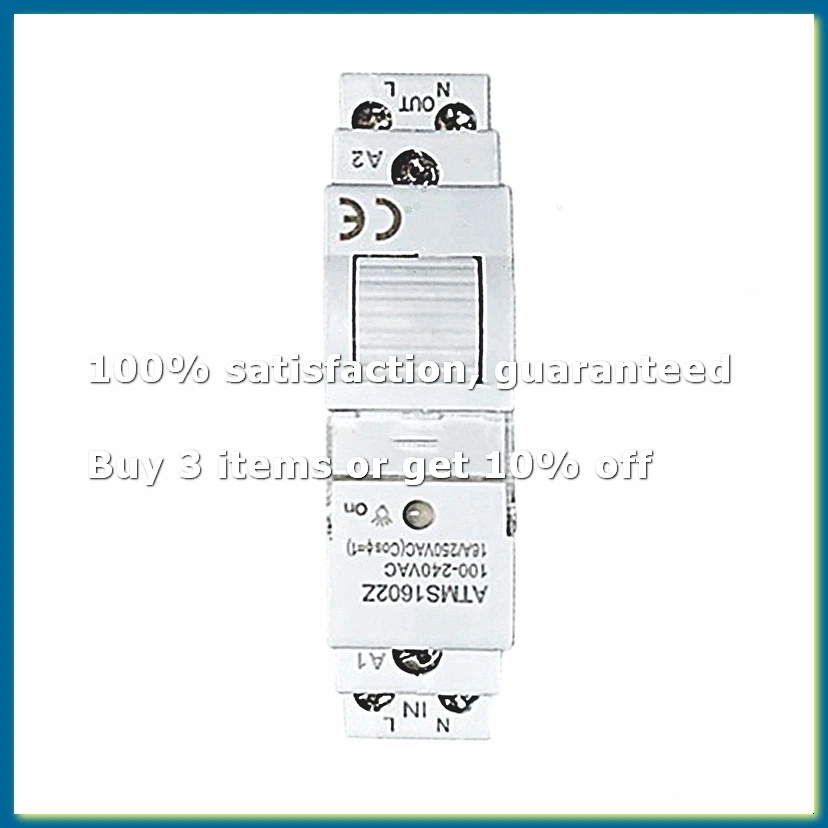●Tuya Smart Life ZigBee 16A Din Rail 1P Switch KWh Meter with Energy Monitor Timer Support App Remote Control