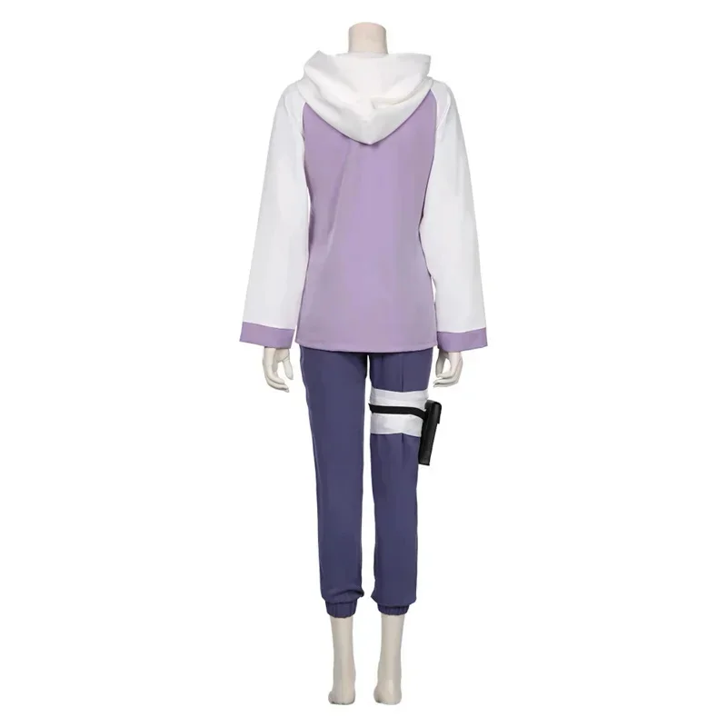 Hyuga Hinata cosplay anime cosplay dark purple long cute wig Hyuga Hinata cosplay