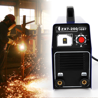 3KW ZX7-200 Welding Machine Stick Welder 20-120A Adjustable, 10mm Max Thickness 220V EU Plug