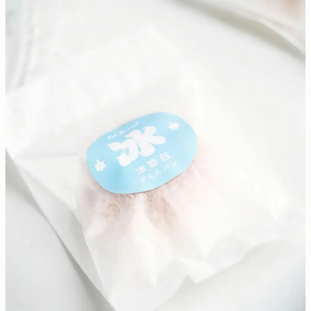 Cotton Paper Packaging Bags Bread Bakery Pastry Storage Pouch Food Grade Frozen Bun Sealable Wrapper Retail Supply