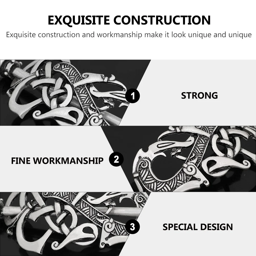 

2Pcs Hair Clip Vintage Metal Hairpin Decorative Hair Slide for Women Casual Party Women Hairpin Woman Headdress