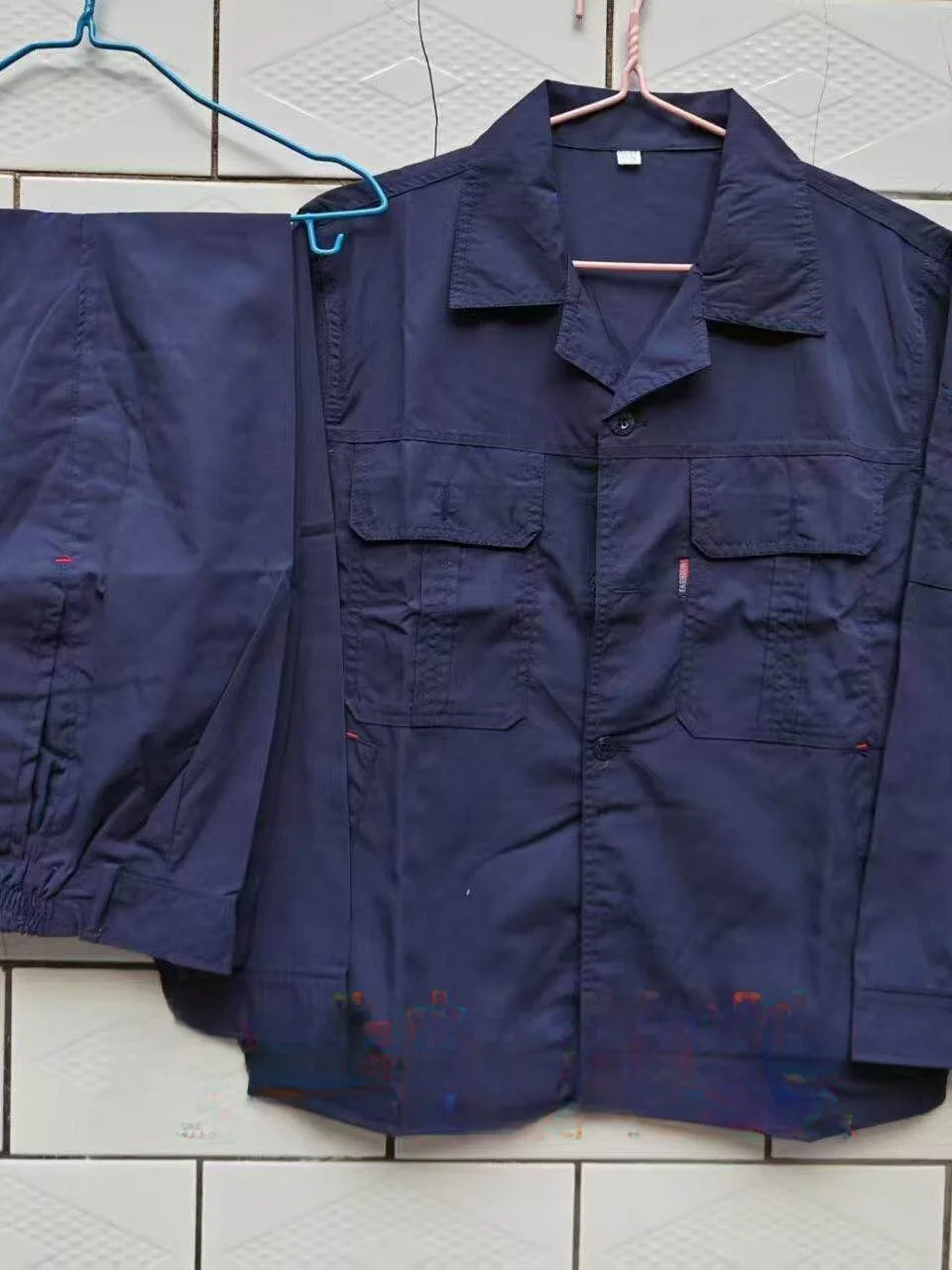 

Lightweight Summer Work orm Set Men's Long Sve Multi-ket Durable Breathable Qui-Dry Sun Protection Clothing