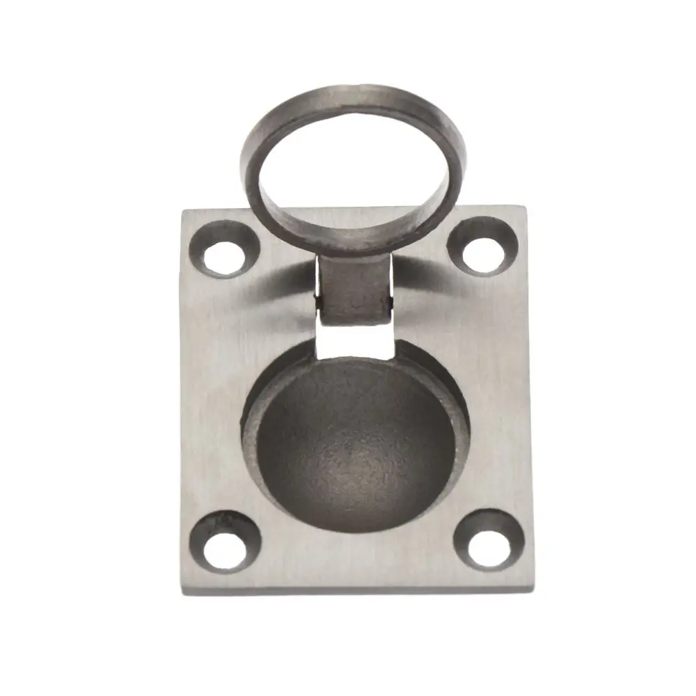 Stainless Steel Flush Pull Ring Deck Hatch Pull Ring Door Knobs Recessed Flush Pullers Durable Cabinet Cupboard Handles Hardware