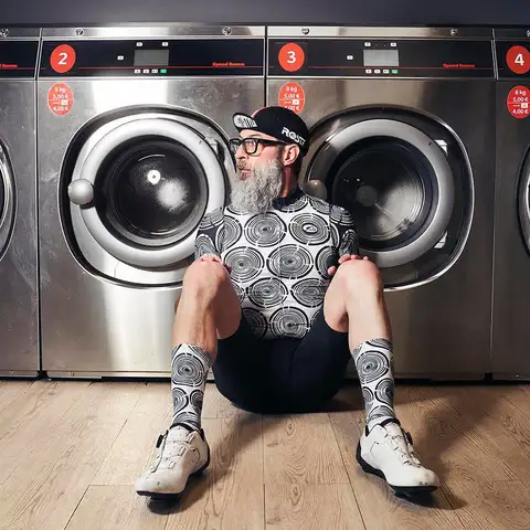 Rosti 남성용 사이클링 저지, 산악 자전거 통기성 셔츠, 여름 자전거 팀 라이딩 속건성 의류