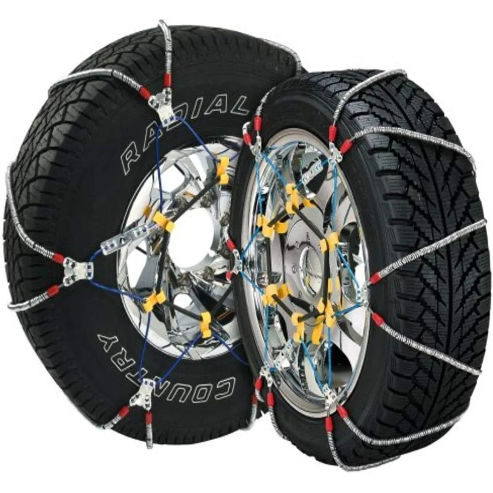 

SCC SZ143 Super Z6 Cable Tire Chains for Cars, Trucks, and SUVs - Pair Set