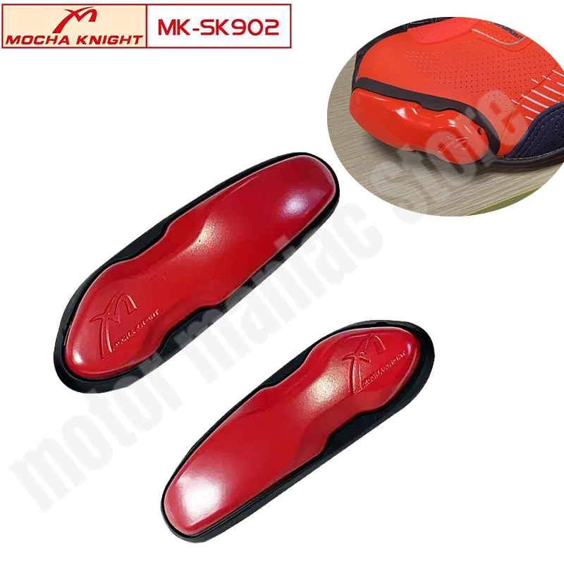 

MOCHA KNIGHT MK-SK902 Универсальные велосипедные трековые ботинки слайдер для защиты головы, мотоциклетные ботинки, аксессуары для мотокросса Botas Moto