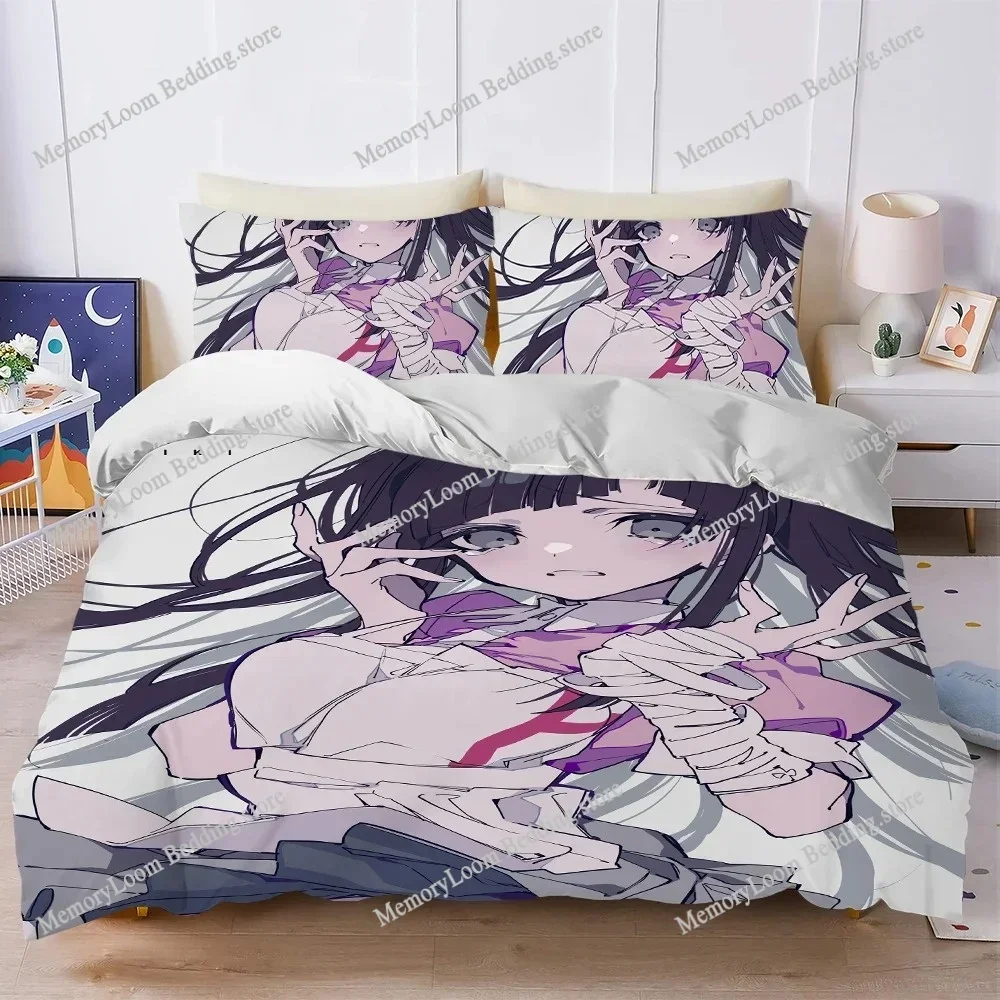 D-Danganronpa 2 Game Duvet Cover Set Home Style Bedding Soft Laundry Cotton Bed Student Dormitory Gift Luxury Gift963