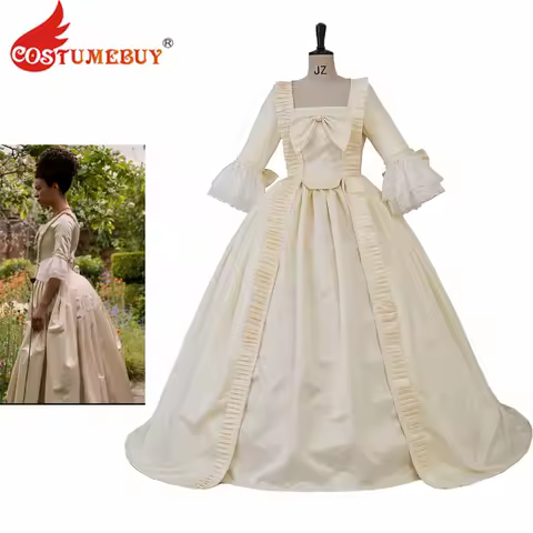 Queen Charlotte Cosplay Costume Victorian Rococo Baroque Marie Antoinette Dress Charlotte Costume Halloween Evening Dress