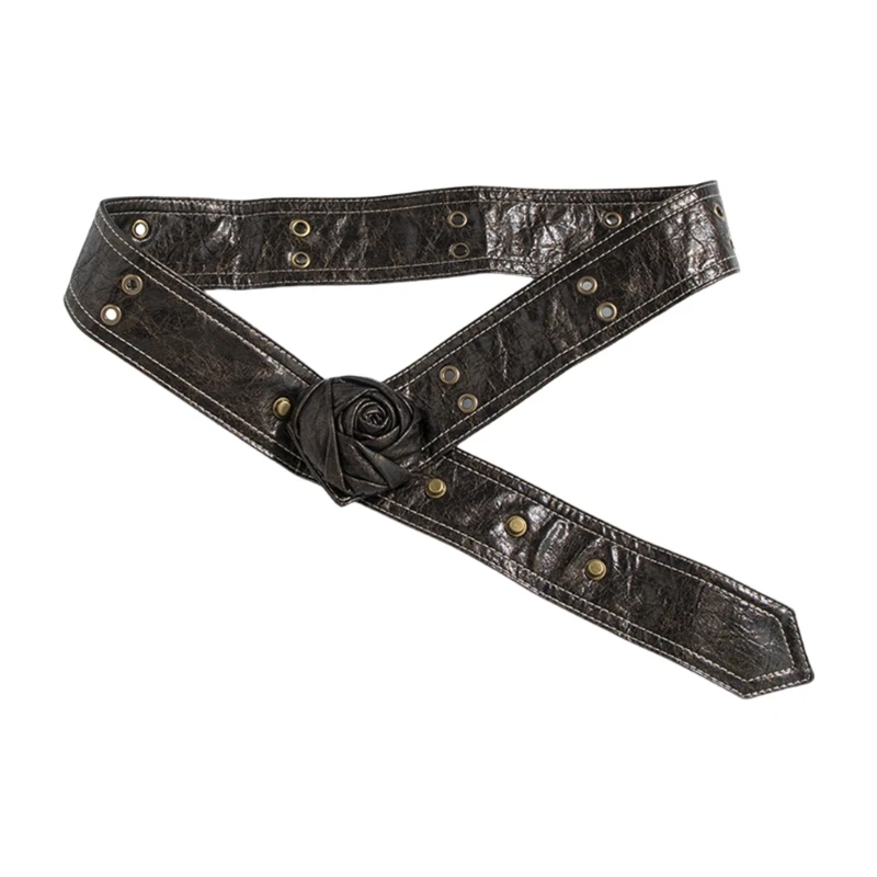 

A2ES Hundred with Waistband Novetly Women Belt Bling Accessory for Jeans