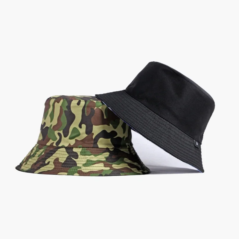 Spring and Summer Sunshade Bucket Hat Beach Fisherman cap Women\'s Hats Outdoor Men\'s caps Camouflage Basin Panama