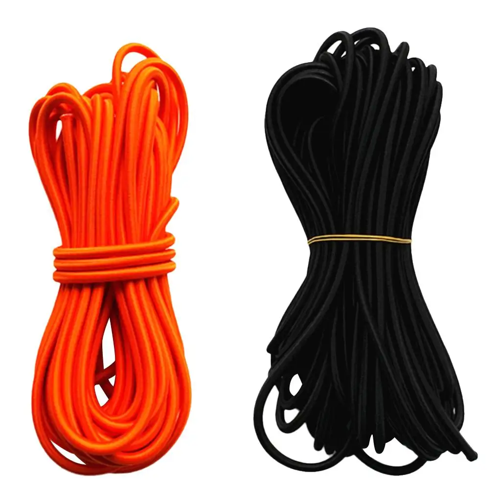 Multifunctional Strong Rubber Elastic Shock Cord Rope 5mm for Camping Tools Accessories