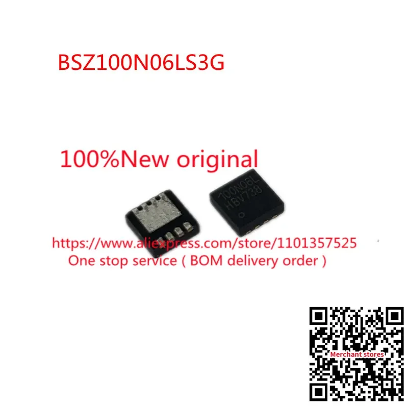 

[10 шт.] BSZ100N06LS3G 100N06L BSZ440N10NS3G 440N10N BSZ079N04LSG 079N04L BSZ096N10LS5 096N10L - оригинальный транзистор