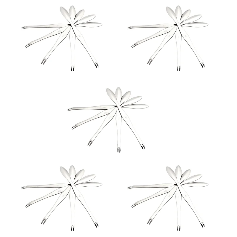 

AS94-Инструмент для морепродуктов, крабовые крекеры, ложки, нержавеющая сталь, инструмент для крабовой кожуры, креветок, зажим для омаров, плоскогубцы, зажим, захват - 25 шт.