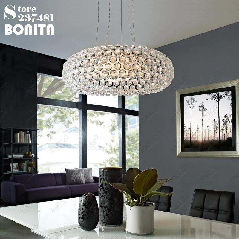 minimalist acryl  Zeus Sweat Ion Caboche pendant lights for dinning room modern hanging pendant light