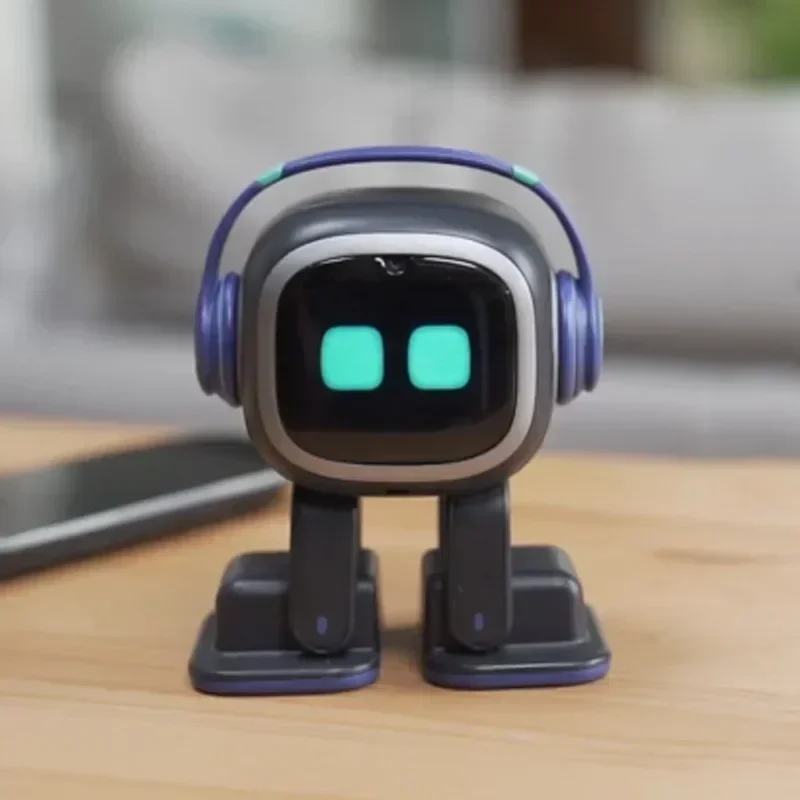 Emo Robot Toy Ai Emotional Children Electronic Pet Emopet Intelligent Voice Interaction Accompany For Desktop Ai Face Recognitio