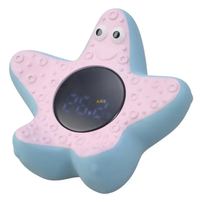 الأسرة 2 في 1 درجة حرارة درجة حرارة حمام الأطفال ، مقياس درجة حرارة الماء التفاعلية آمنة #2