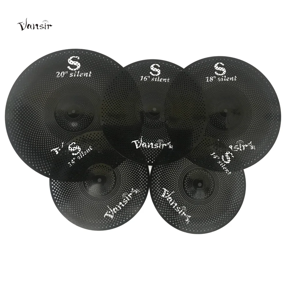 

Popular Design Unique Features Factory Directly Sale Silence Mute Cymbal Set 14HH+16CR+18CR+20RD