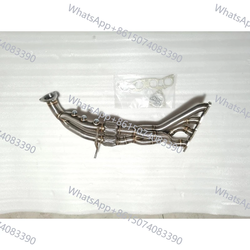 SS304 Stainless Steel Exhaust Header Manifold, High Quality Unilite For Ho nda Ci vic FN2 Type R K20 2007-2011