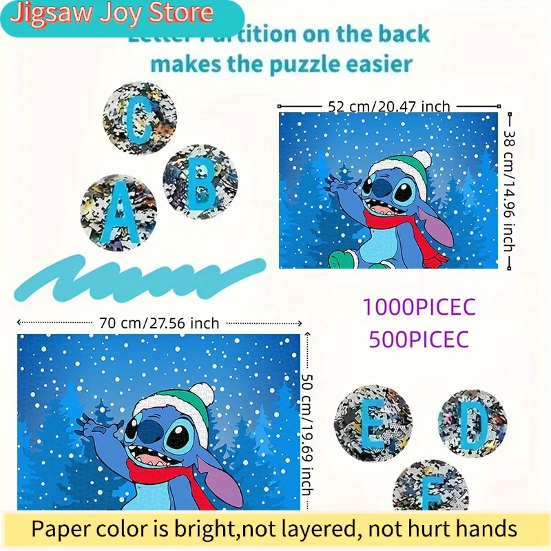 Rompecabezas de Papel de Diseño de Tarjeta Blanca, Grueso, Duradero y Divertido, con Forma Rectangular, en Caja de Empaque Elegante, Juguete Educativo para el Desarrollo Cerebral