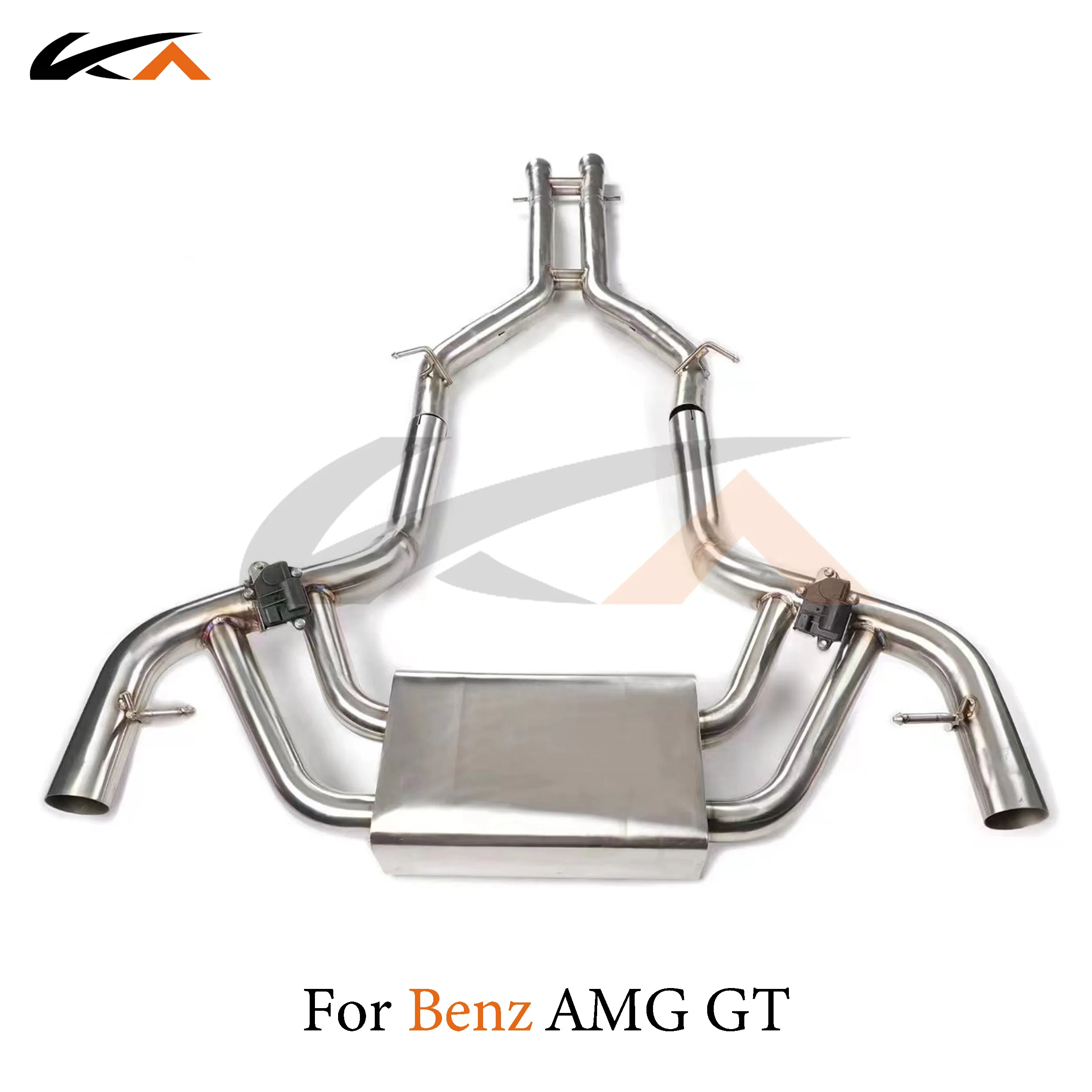 

KA Tuning exhaust system stainless catback for Mercedes-benz AMG GT GTC performance auto parts muffler valve car accessories