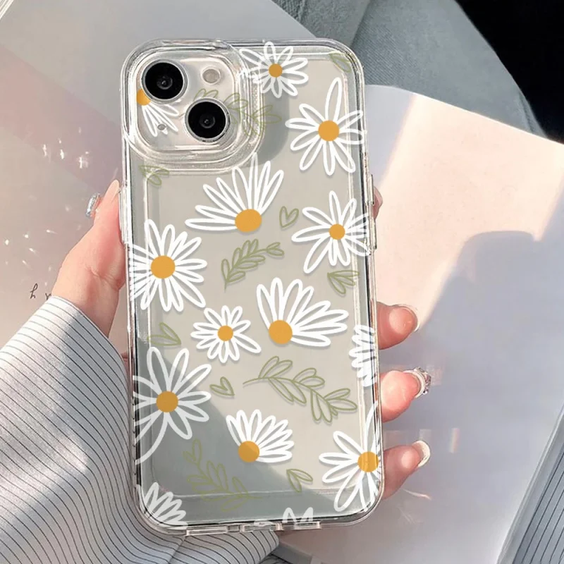 Chrysanthemum Flower Phone Case For Infinix Note 50S Zero 20 30 Hot 10 10i 11 12 12i 20i 20 Pro Play ITELA90 Soft Fashion Casing - view 6